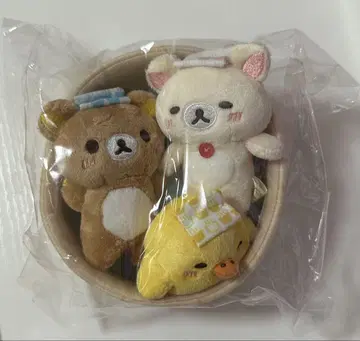 리락쿠마 온천 씬 봉제인형