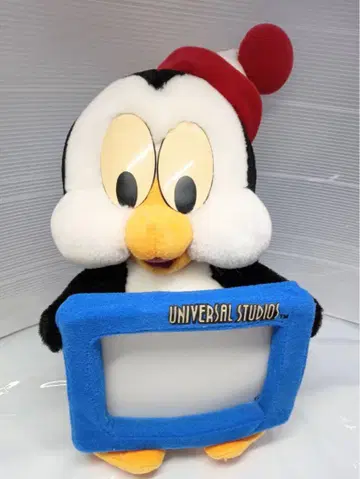봉제 인형 사진 액자 칠리 윌리 USJ CHILLY WILLY 펭귄