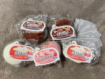 LOTTE 롯데 유키미 다이후쿠 플로키 마스코트 전5종 세트