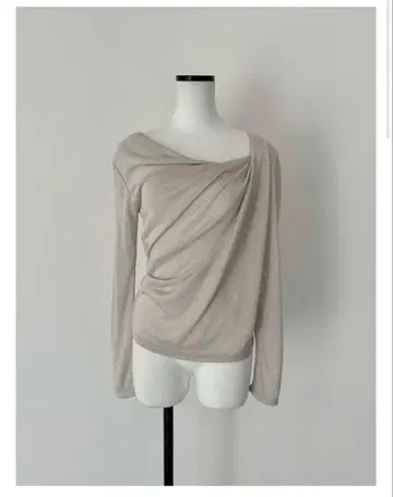 maison celon glitter drape tee