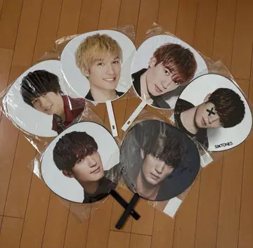 SixTONES  제시 부채 6개 세트