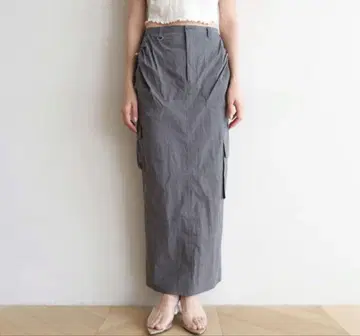 searoomlynn / Drawstring 카고 스커트