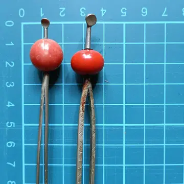 시대물 구슬 헤어콤 2개 세트