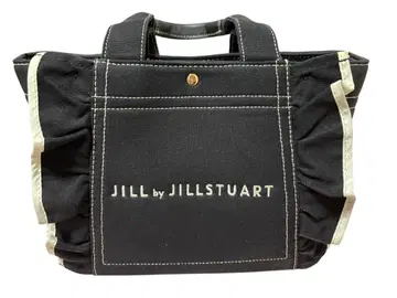 JILL by JILLSTUART 프릴 토트백 블랙 (소)