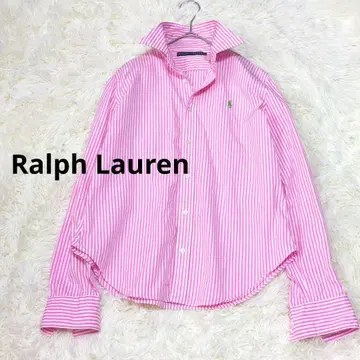 Ralph Lauren 랄프 로렌 셔츠 스트라이프 핑크 긴팔