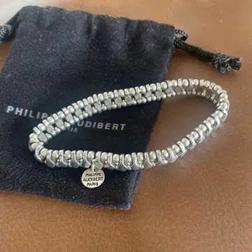 [가격 인하] PHILIPPE AUDIBERT 실버 팔찌
