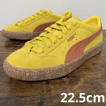 푸마 스웨이드 빈티지 F PAM 22.5cm 옐로우 컬러 파크스앤드미니