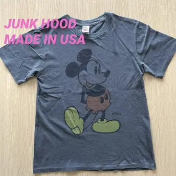 JUNKHOOD 정크푸드 미키마우스 티셔츠 USA 제