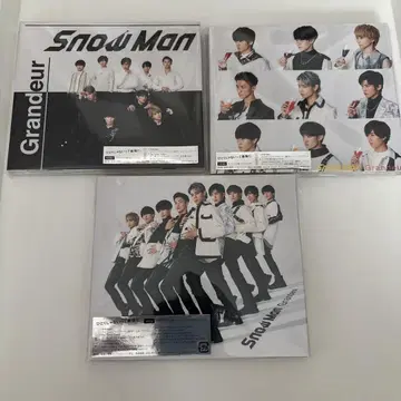 SnowMan Grandeur 3 형태 세트