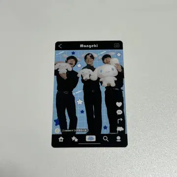 더블히가시 만게키 x 시나모롤 트레이딩 카드