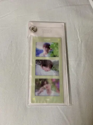 TWS 지훈 처음 뵙겠습니다 팝업 포토 필름 키링