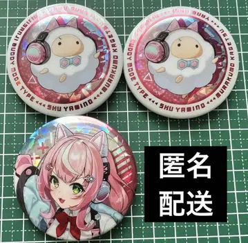 NIJISANJI Buddy mode 양 나리 캔뱃지