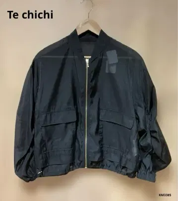 Te chichi 테치치 시어 집업 블루종 블랙 새상품