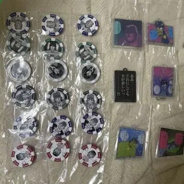 카이지 제일복권 E상 아크릴 참 F상 칩 묶음 판매