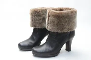 아틀리에 브뤼주 천연 가죽 숏부츠 (23cm) 새상품급