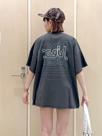 M 새상품 신상 엑스걸 XGIRL 티셔츠 오버 사이즈 드레스