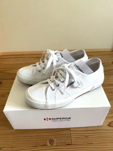 클리닝 완료 SUPERGA 스니커즈