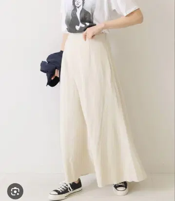 [새상품급] Spick&Span 스픽 앤 스팬 쭈리 플레어 스커트