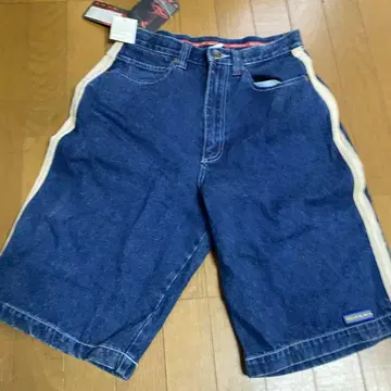 90년대 스트릿 VANS 반스 데님 하프 팬츠