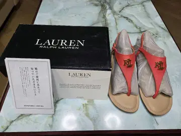LAUREN RALPH LAUREN 플립플랍 오렌지