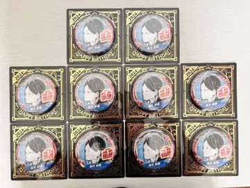 하이큐!! 코즈메 켄마 벌스데이 캔뱃지 모음 10개