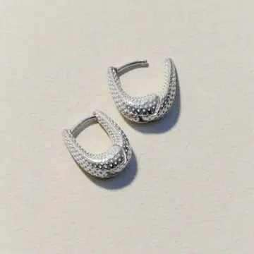 r.alagan TINY TINY DOT PUFFY HOOP