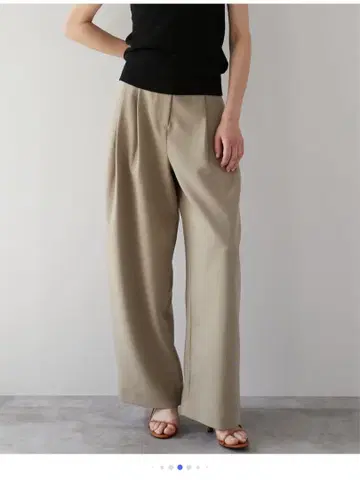 엘리 ELLIE ellie 턱 저스트 팬츠