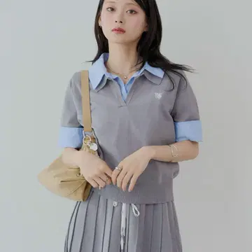 ZOZO 한정 반팔 폴로 셔츠
