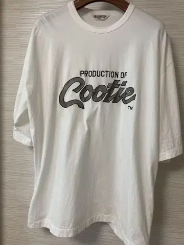 t셔츠 쿠티 cootie productions 화이트 COOTIE