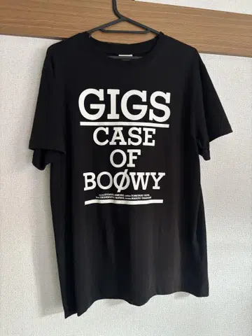 GIGS CASE OF BOOWY 티셔츠