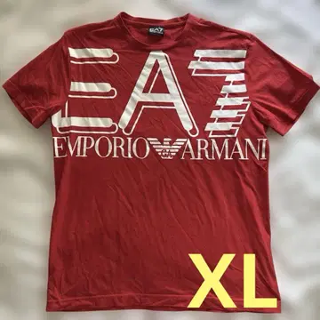 EA7 Emporio Armani 빨간색 티셔츠