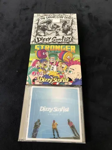 Dizzy Sunfist CD DVD 디지 선피스트 특전