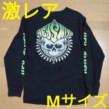 HEY-SMITH 롱 티셔츠 롱T 긴팔 티셔츠 블랙 M 사이즈 헤이스미