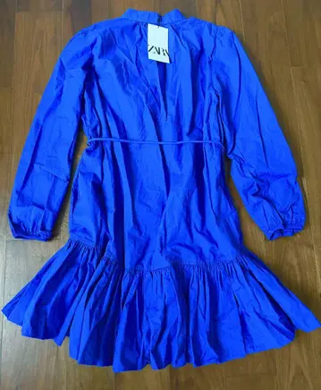 미사용 새상품 ZARA 블루 원피스 XS