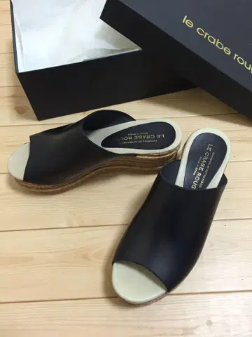 LE CRABE ROUGE 르크라벨루즈 샌들 37 블랙