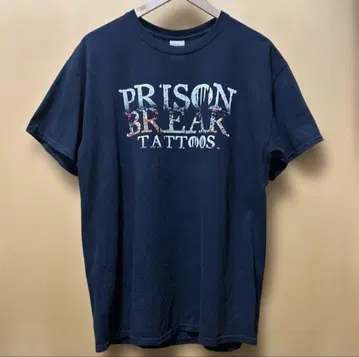 00s GILDAN PRISON BRAKE tee 'Dark Navy'