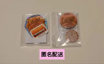 노 레이즌 샌드위치 캔뱃지 스티커