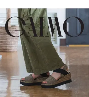[미사용 새상품] GAIMO 웨지솔 샌들 37
