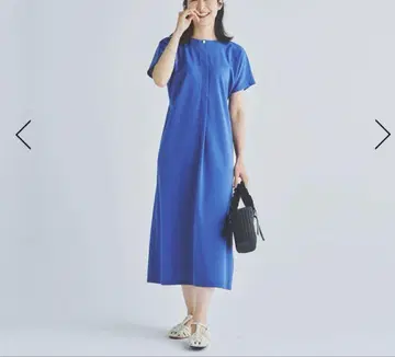 KEYUKA 멀티 WAY 분또 원피스 블루