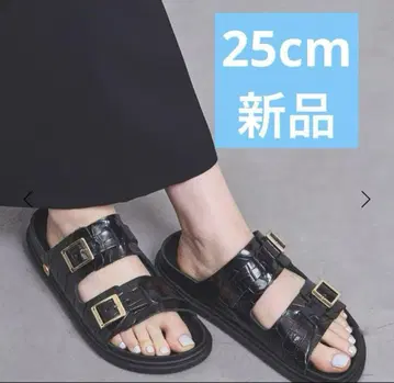 버켄스탁 악어 엠보싱 샌들 St. Barth