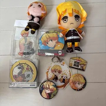 귀멸 젠이츠 세트 봉제인형 파우치