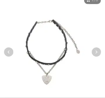 HYSTERIC GLAMOUR PICK 가죽 초커 블랙 FREE