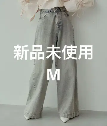 [ 새상품 ] Chico 루즈 와이드 데님