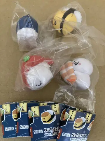 오분구와 함께 마스코트 피규어 컬렉션 4종 세트 익명 배송