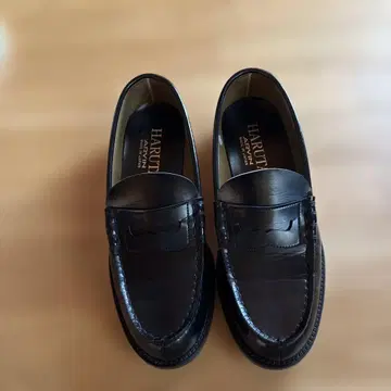 HARUTA 로퍼 블랙 26.5cm EEE (중고품)