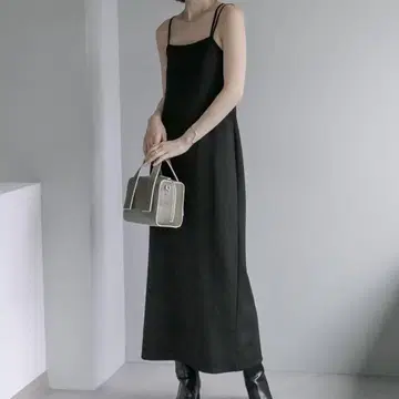 mistic 레이어드 스트랩 캐미 원피스 미스틱