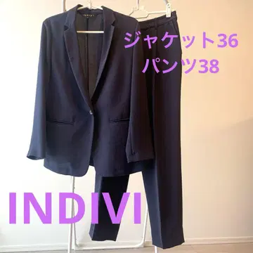 INDIVI 네이비 수트 셋업