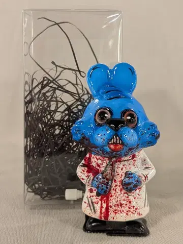 geek zombie RABBIT WALKING TOY 파랑 얼굴