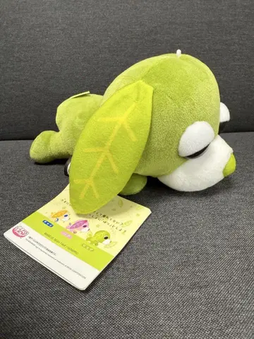 오차견 엎드린 봉제 인형 미사용 새상품