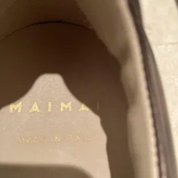 MAIMAI 메탈릭 브라운 스니커즈 스웨이드